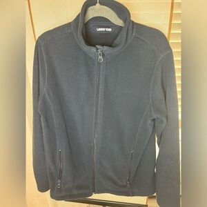 Boys Lands’ End fleece zip up jacket
